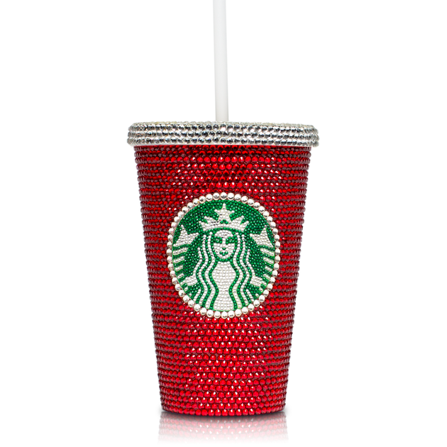Rose Gold LV Inspired Starbucks Cup  Starbucks cup gift, Starbucks cup  art, Personalized starbucks cup