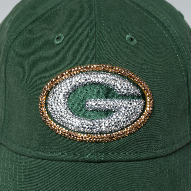 Bling Green Bay Packers Baseball Cap - Green – Americano Crystals