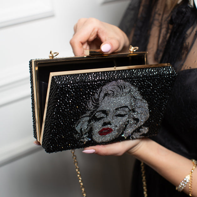 Crystal Marilyn Monroe Accessories Clutch – Americano Crystals