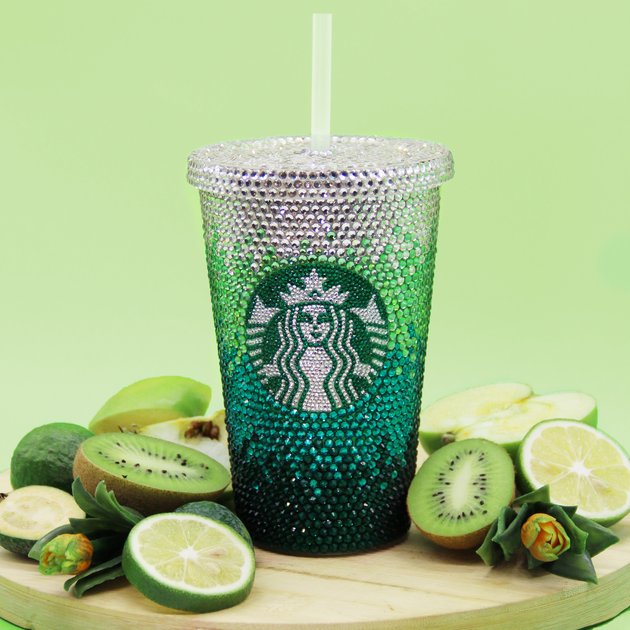 Personalized Starbucks Cup – Americano Crystals