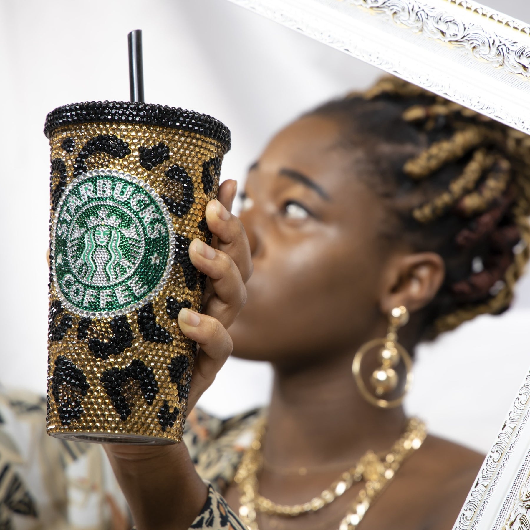 Cheetah Reusable Starbucks Venti Cold Cup / Grande Hot Cup! Leopard  Reusable cup, Teacher Gift, Mothers day, Animal Print, Birthday gift