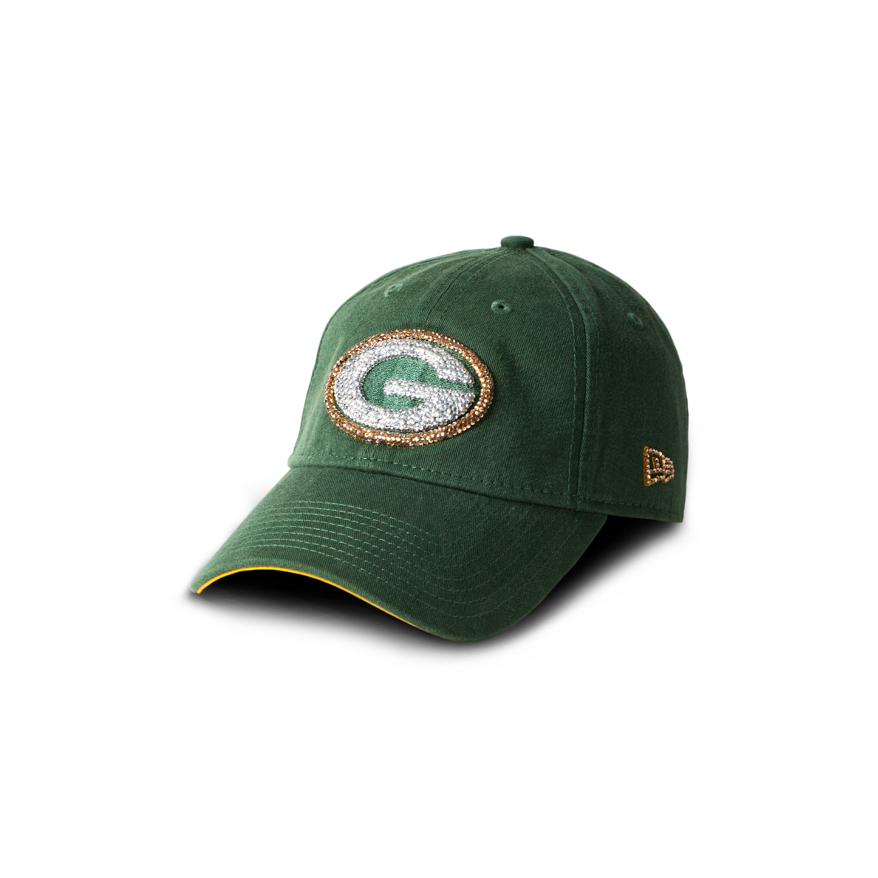 Bling Green Bay Packers Baseball Cap - Green – Americano Crystals