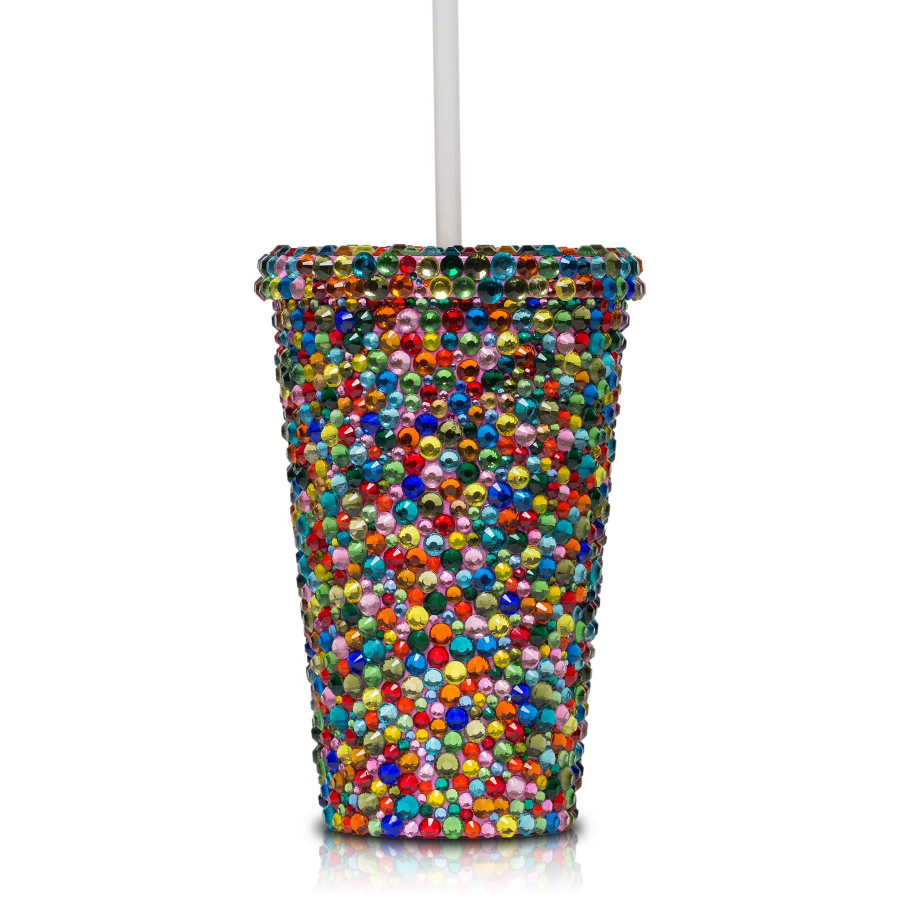 50 Shades of Bling Colorful Glitter Tumbler w/ Straw – Americano Crystals