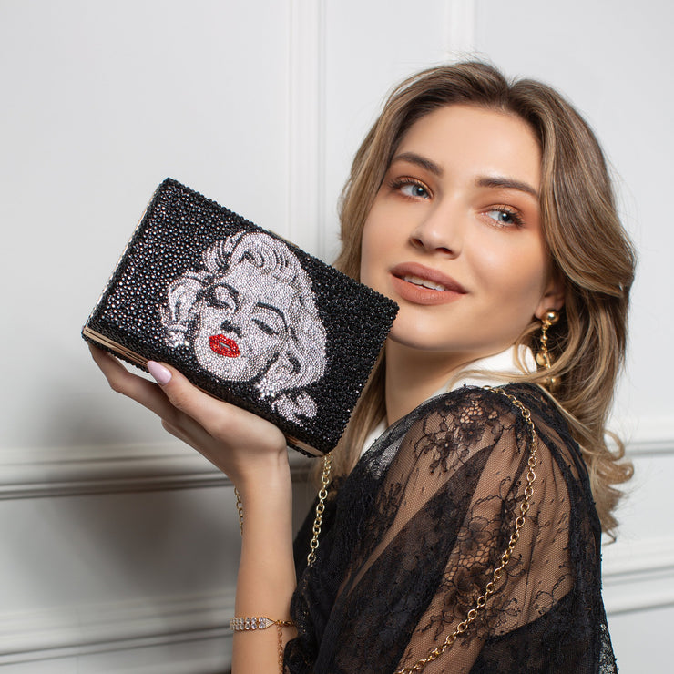 Marilyn Monroe Clutch Bag – Art by David Cruey