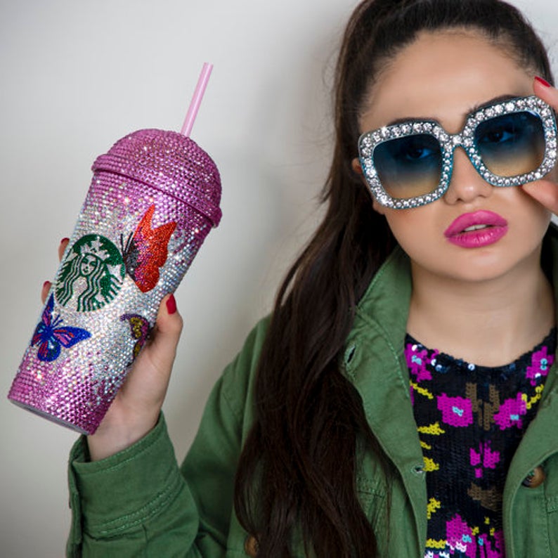 You Can Buy Jennifer Lopez's Bedazzled Starbucks Cup on